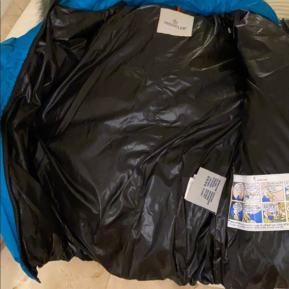 Moncler blue jacket - Picture 6 of 13